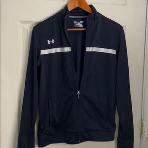 Under armor loose zip-up